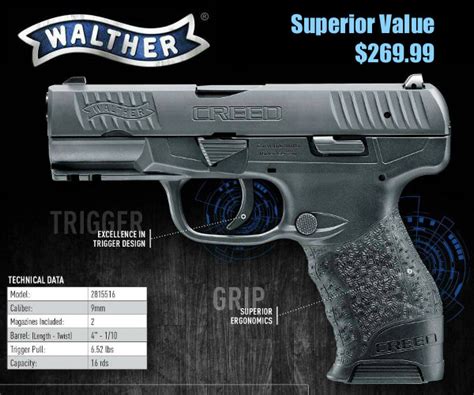walther creed quality